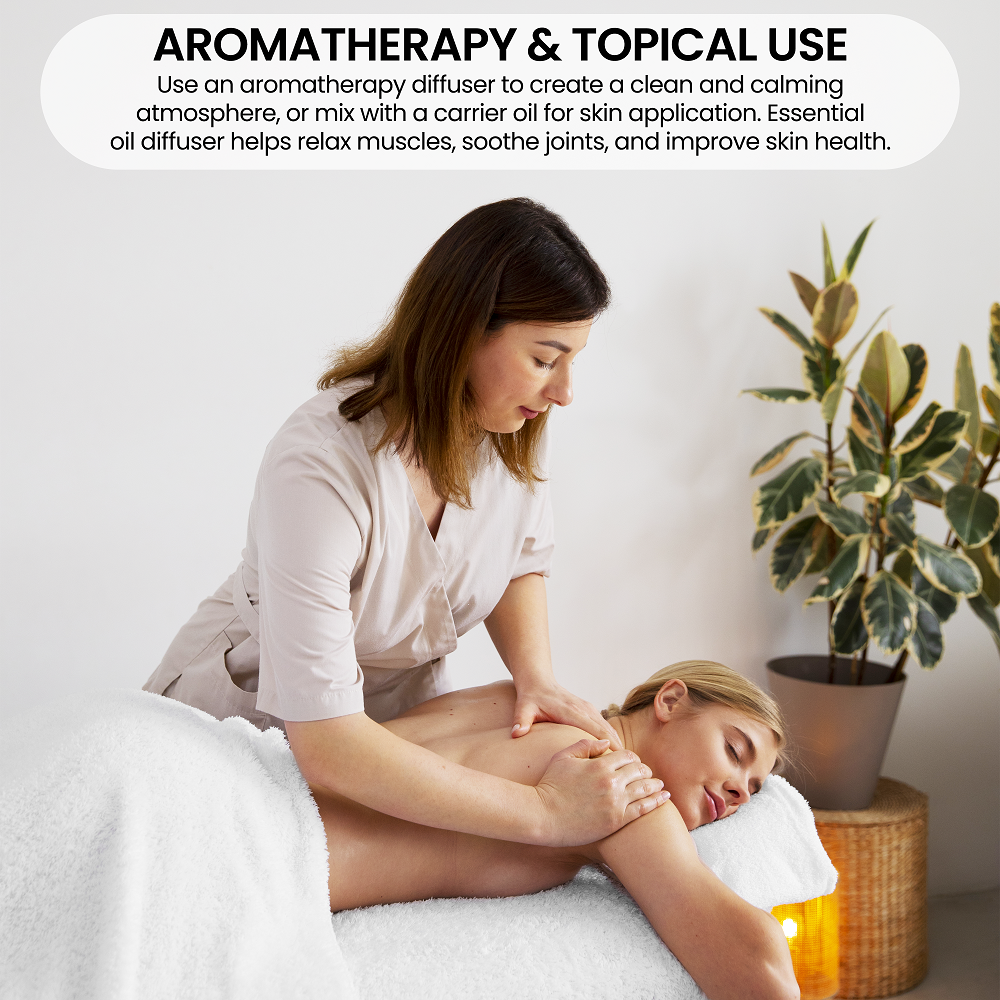 Unitech USK White Thyme Essential Oil | 100% Pure & Natural Thymus Vulgaris | Therapeutic Grade for Aromatherapy Diffuser | Relaxation & Massage Oil | Blends with Basil, Lavender, Lemon & Marjoram | 30ml