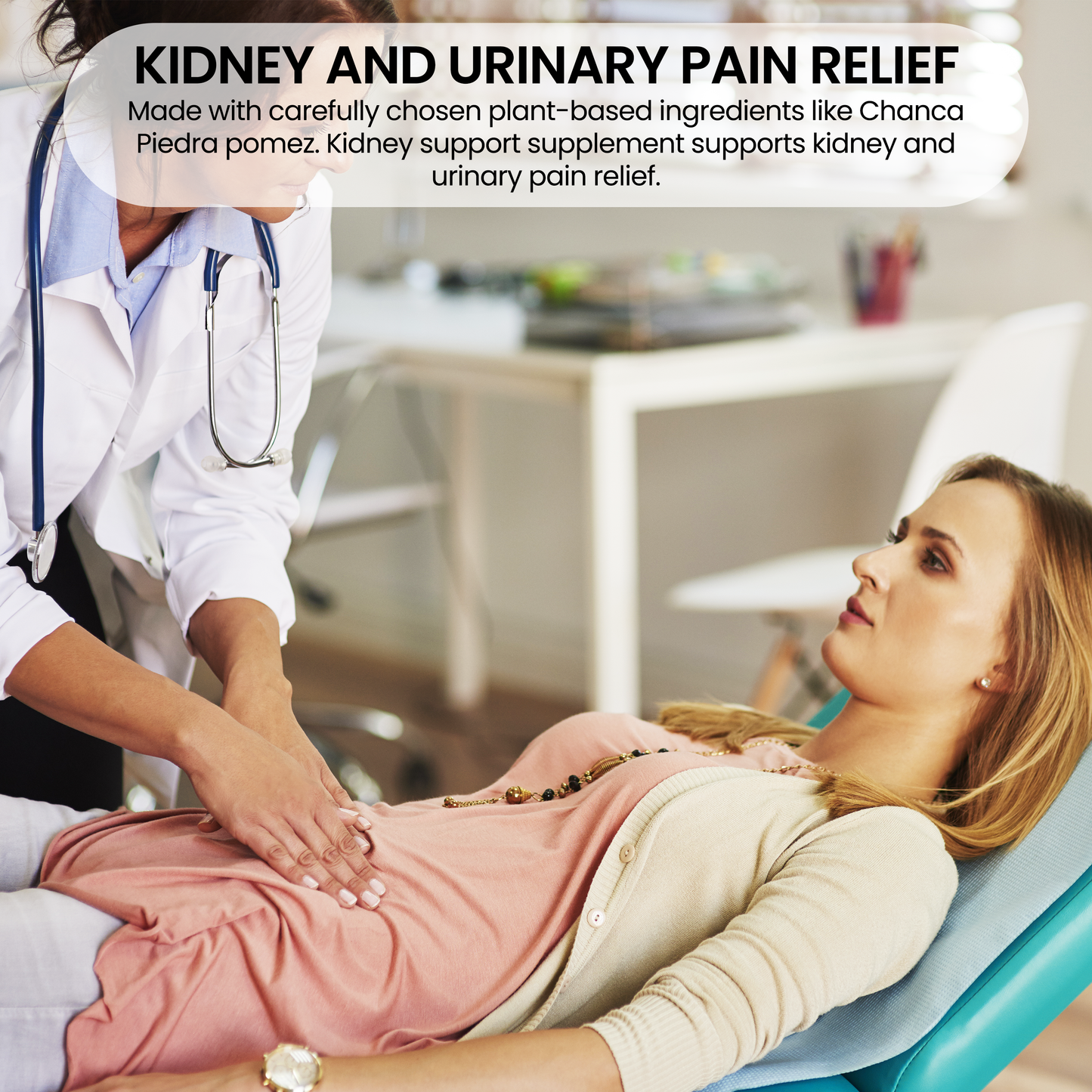 United USK Kidney Cleanse Supplement | Supports Kidney Health & Urinary Tract | Rich with Chanca Piedra & Antioxidants | Detox & Inflammation Support | Dietary Supplements | 90 Vegetarian Capsules